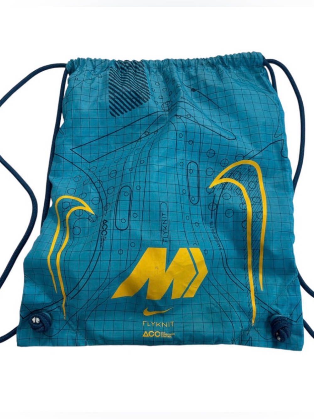 Nike Soccer Player Duffel Bag Carolina Blue